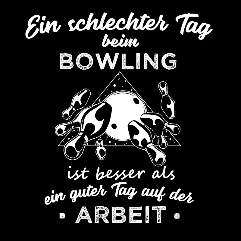 ein schlechter Tag beim Bowling Geschenk
