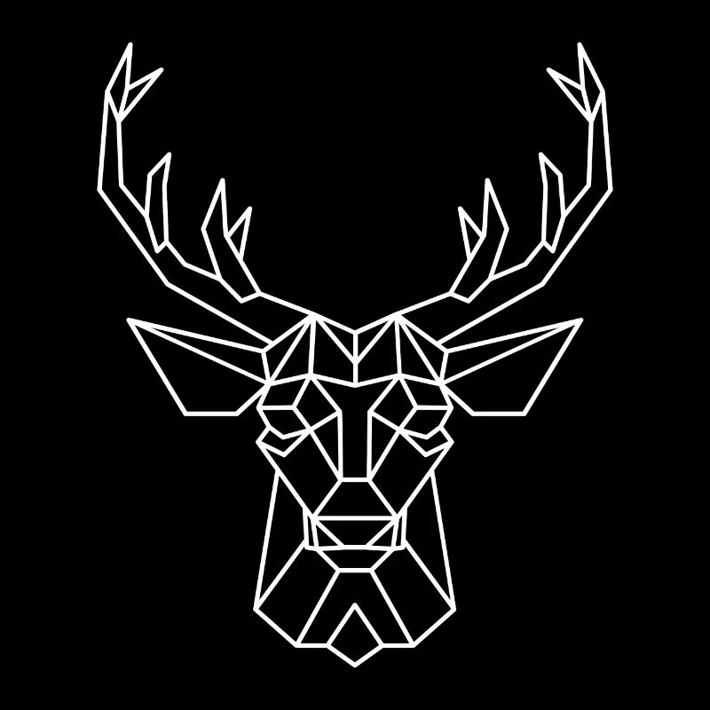 Hirsch - Hirschgeweih