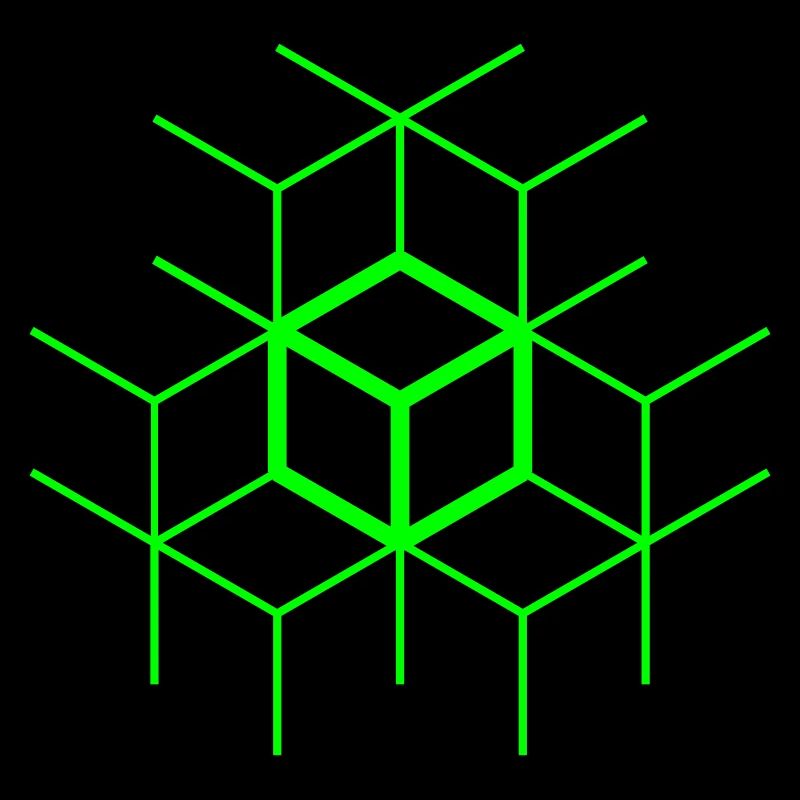 Simple cubes web