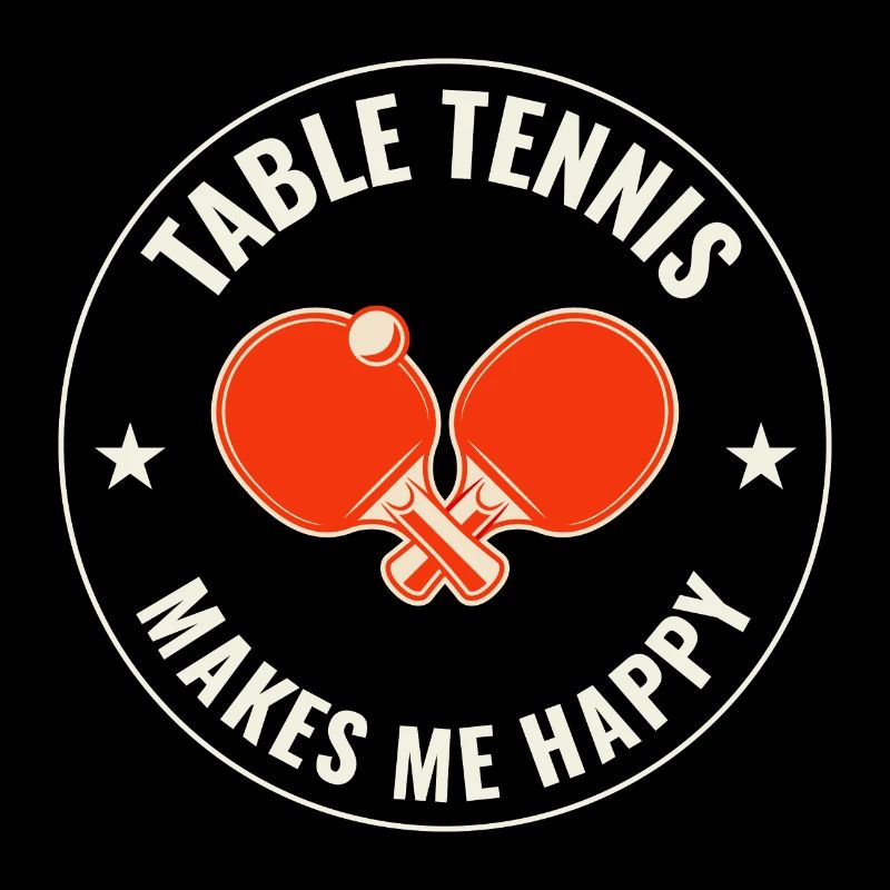 Ping Pong Master Entraîneur de Tennis de Table Paddle Player
