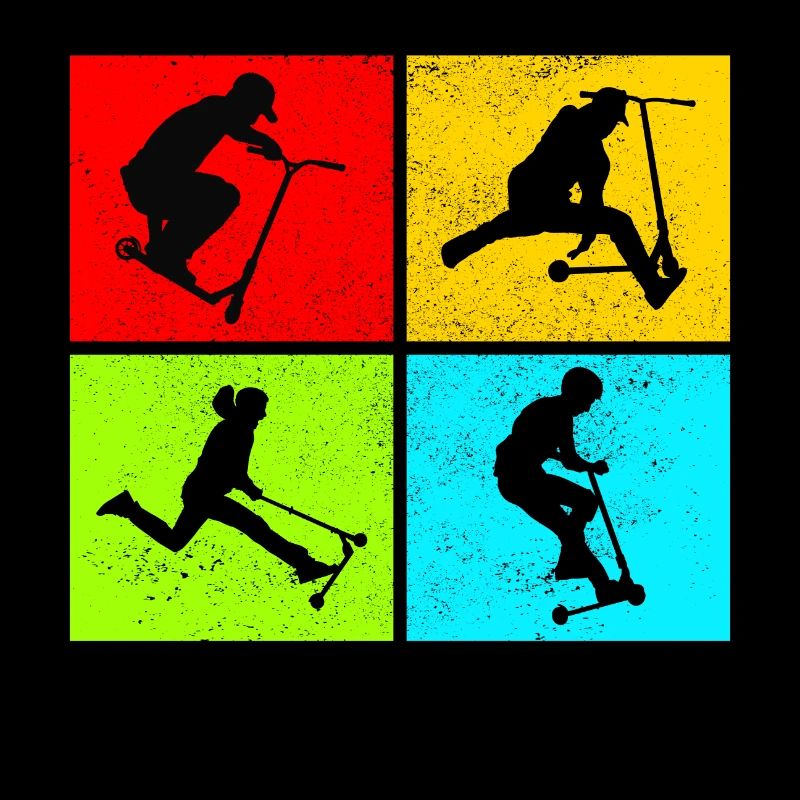Stunt Scooter Freestyle Scootering Riding