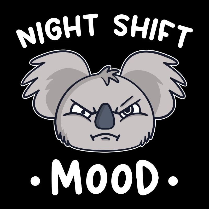 Koala Koala Bear Équipe de nuit Équipe de nuit