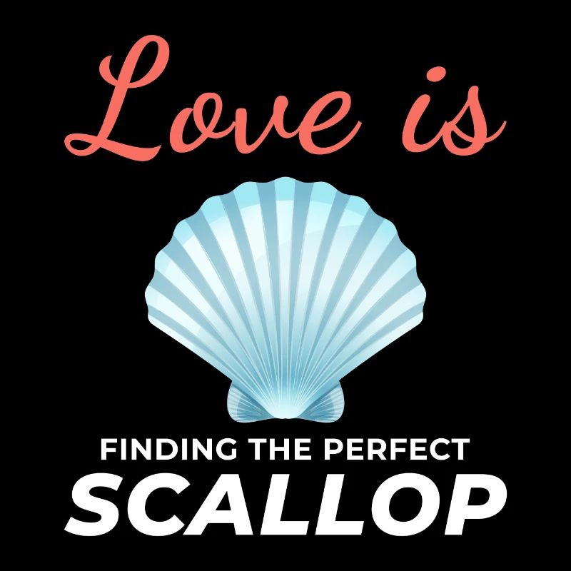 Scallop Seashells Collector Beachcomber Shellfish