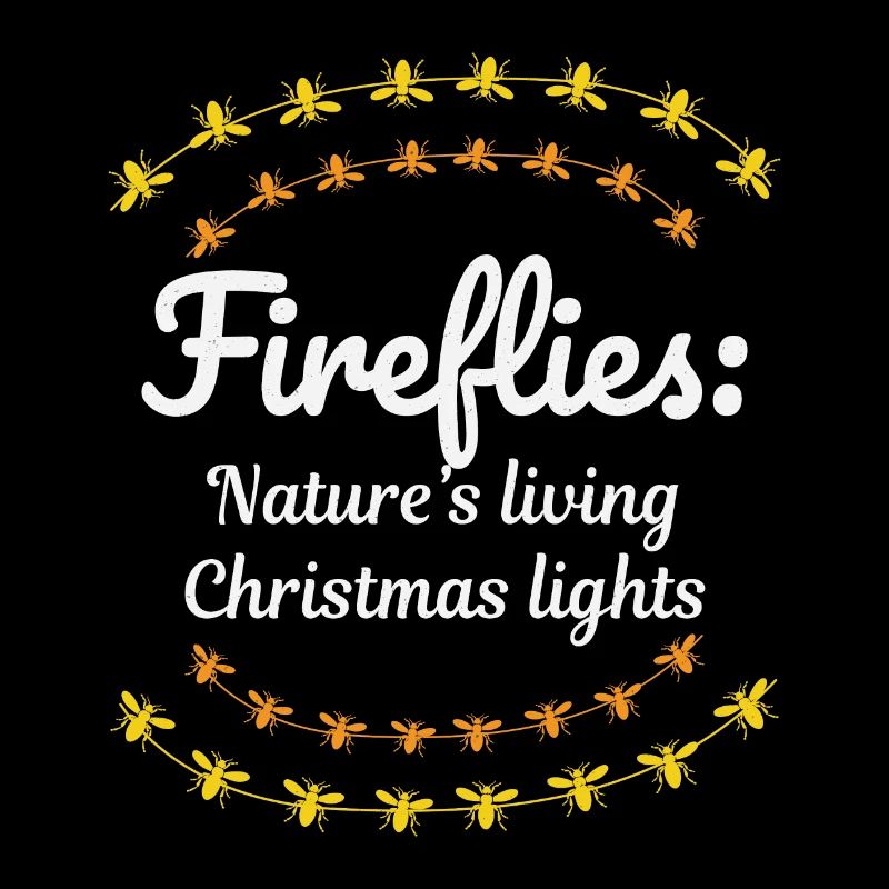 Fireflies Firefly Lightning Bug Insect Christmas