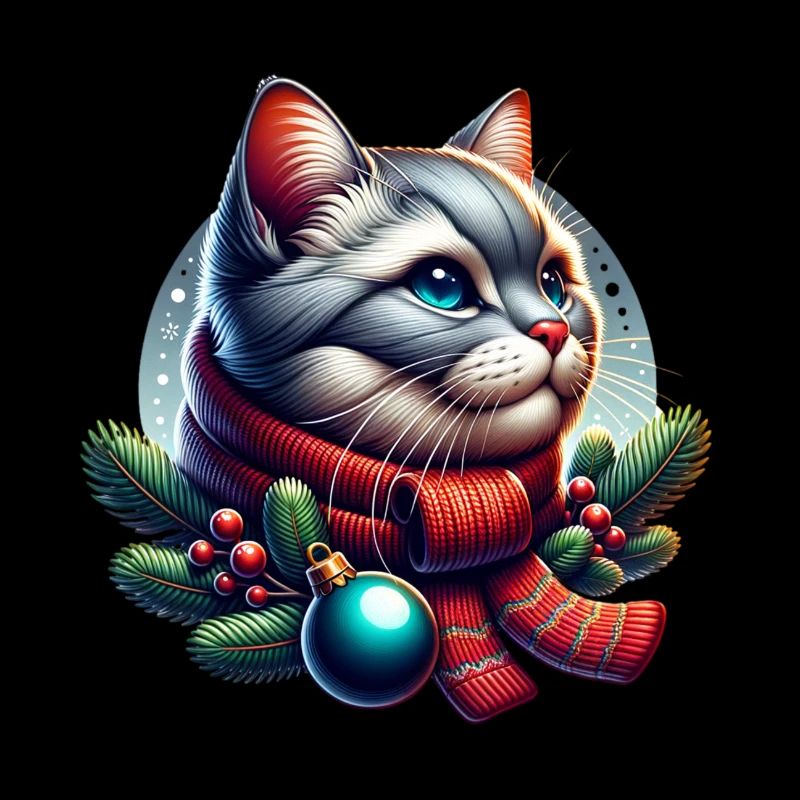 Cat Noël Hiver