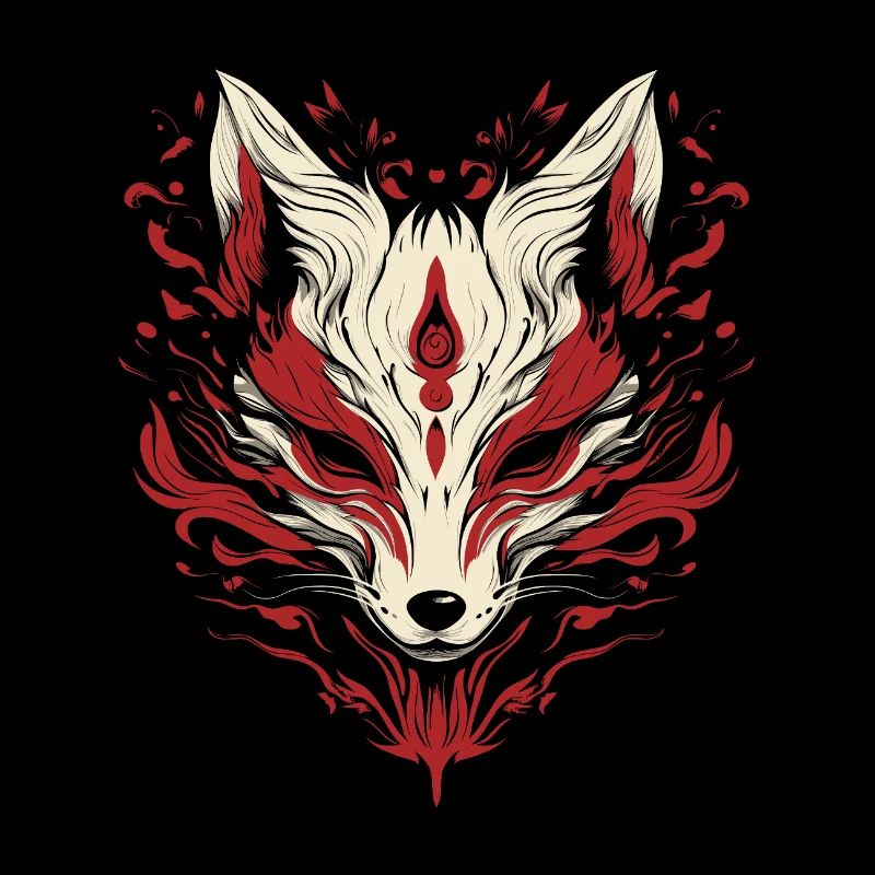 Japan Kitsune Fox Mask