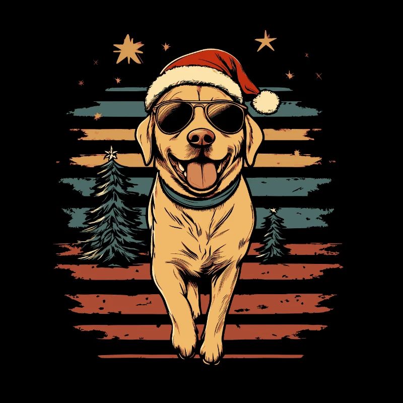 Cool Labrador Christmas