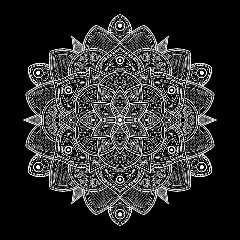Mandala (blanc)
