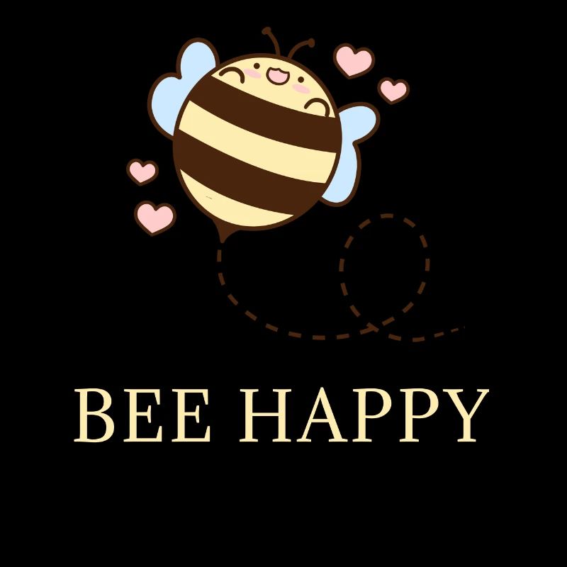 Bee Happy Bees Design