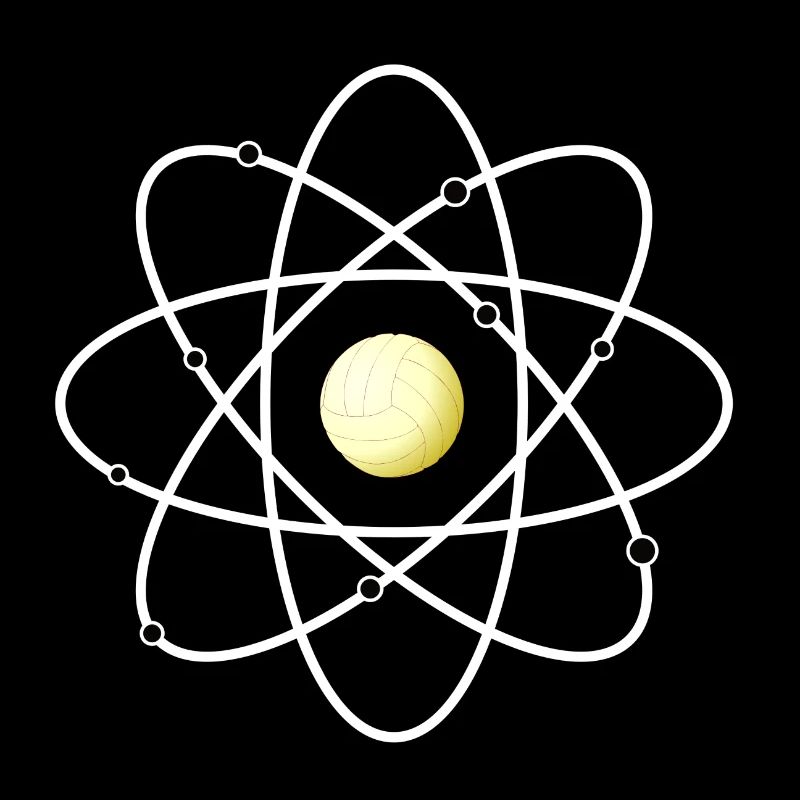 Atom Volleyball Molécule Sport ADN