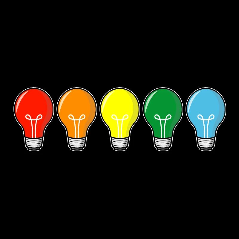 colored light bulbs