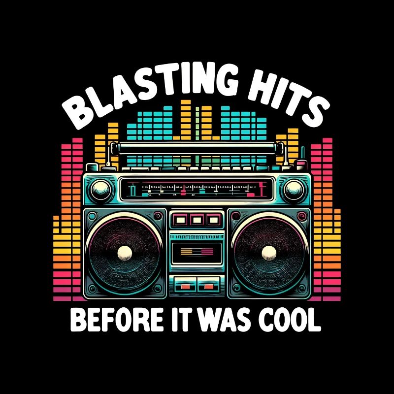 Blasting Hits Before It Was Cool Eighties Boombox