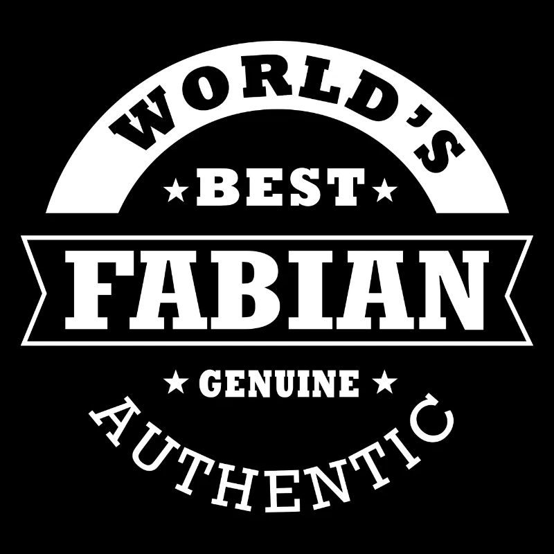 Fabian Gift T shirt personalized name fabian