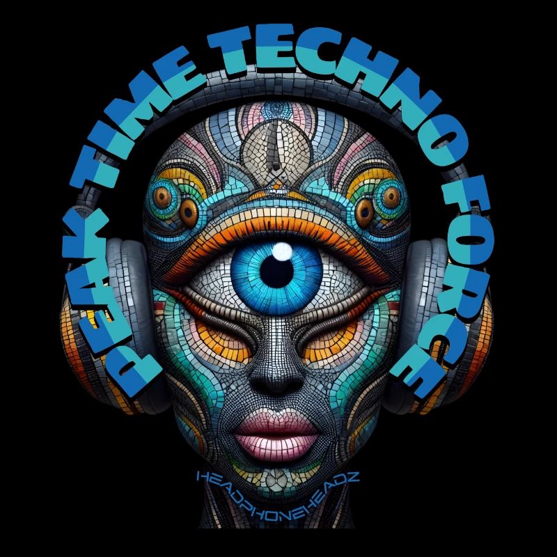 PEAK TIME TECHNO FORCE - Cool Cyclops & Headphones
