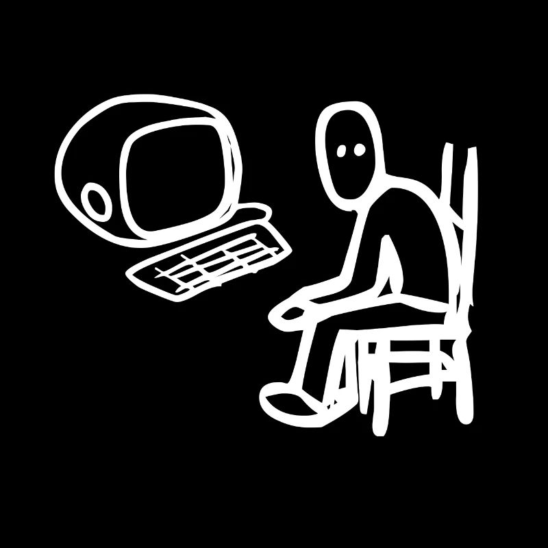 Nerd Geek Geschenk Computer PC Gamer Computerfreak