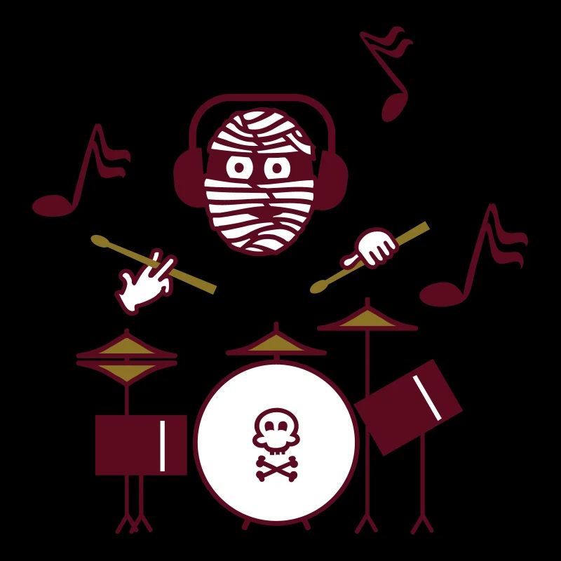 Momies Drummer / Mummy drummer (3c)