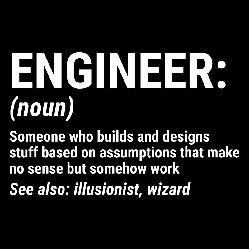 Funny Engineer Definition Engineering Gift T-shirt
