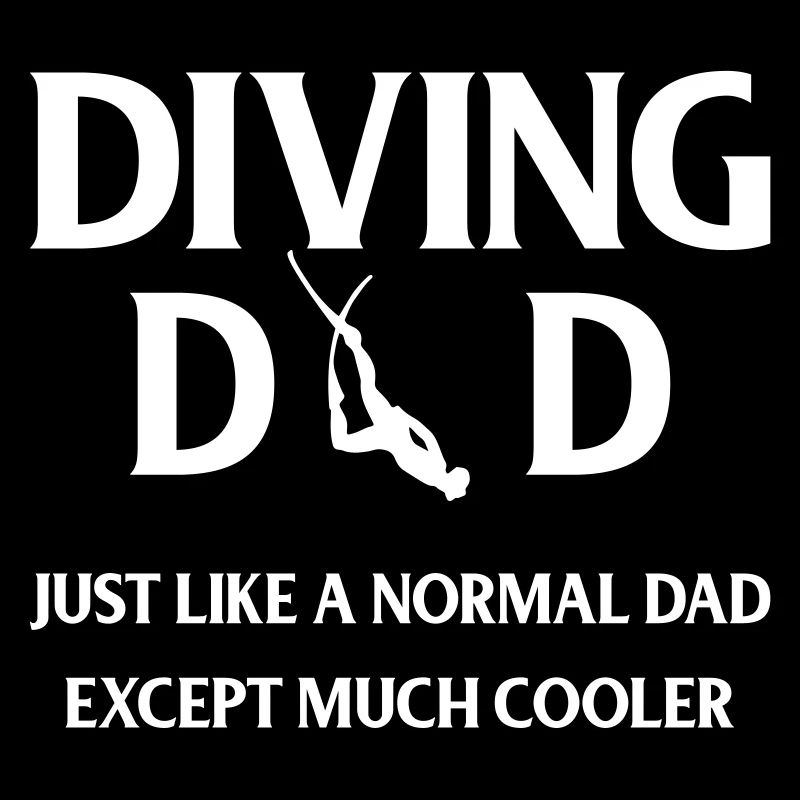 Diving dad