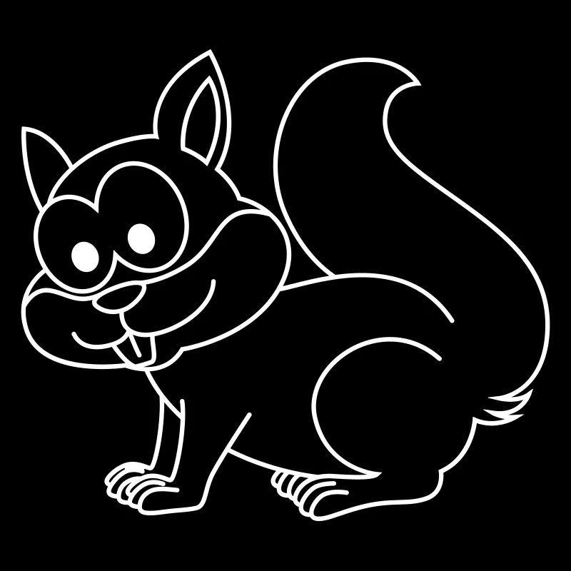 Eichhörnchen Comic Tier