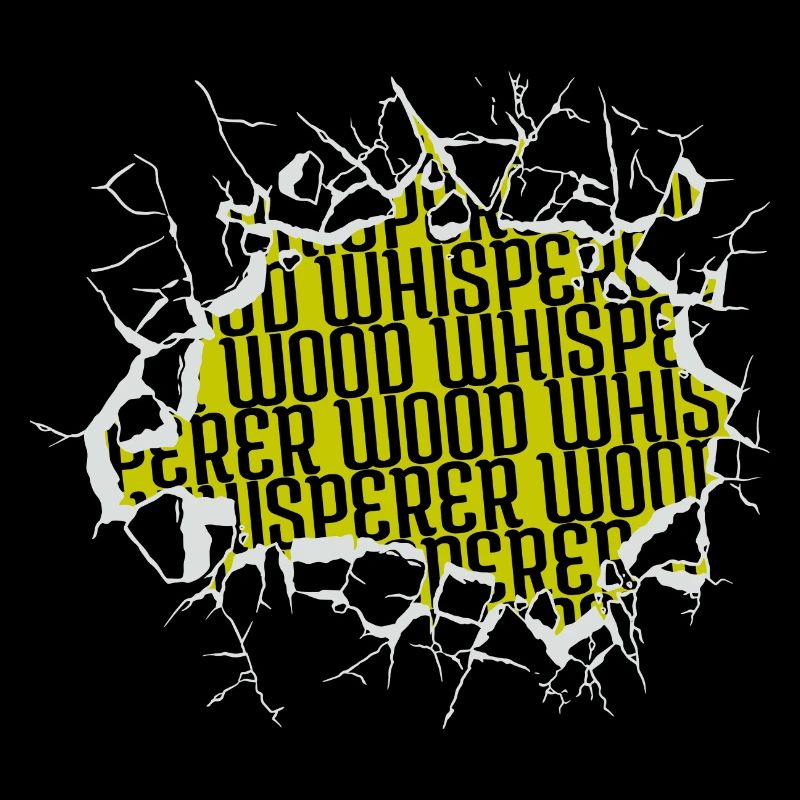 badge forest work carpenter saw