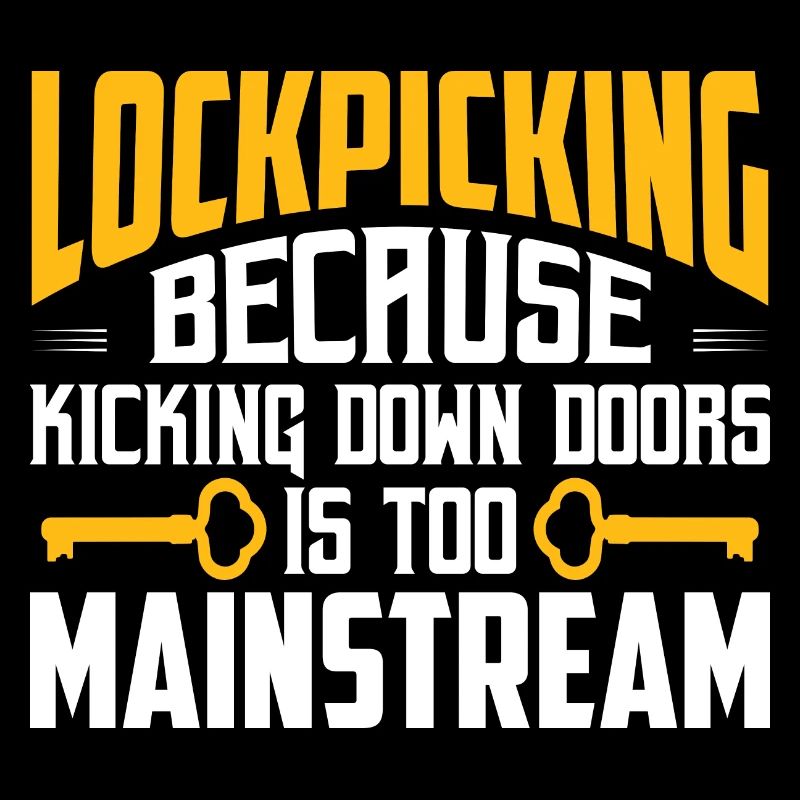 Lockpicking Because Kicking Down Doors Lockpicker