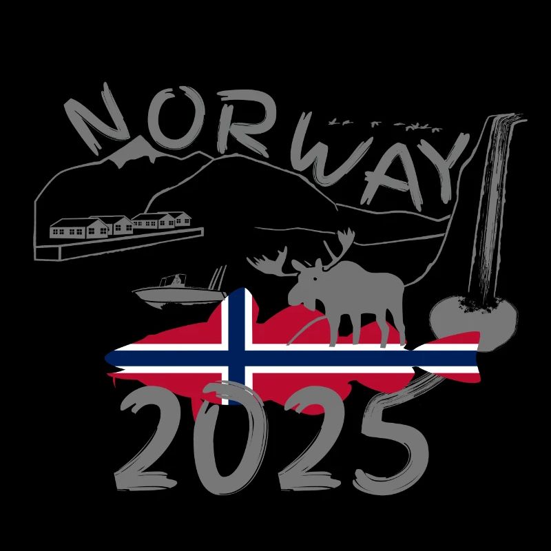 Norway 2025 Cod with mountains and moose fishing