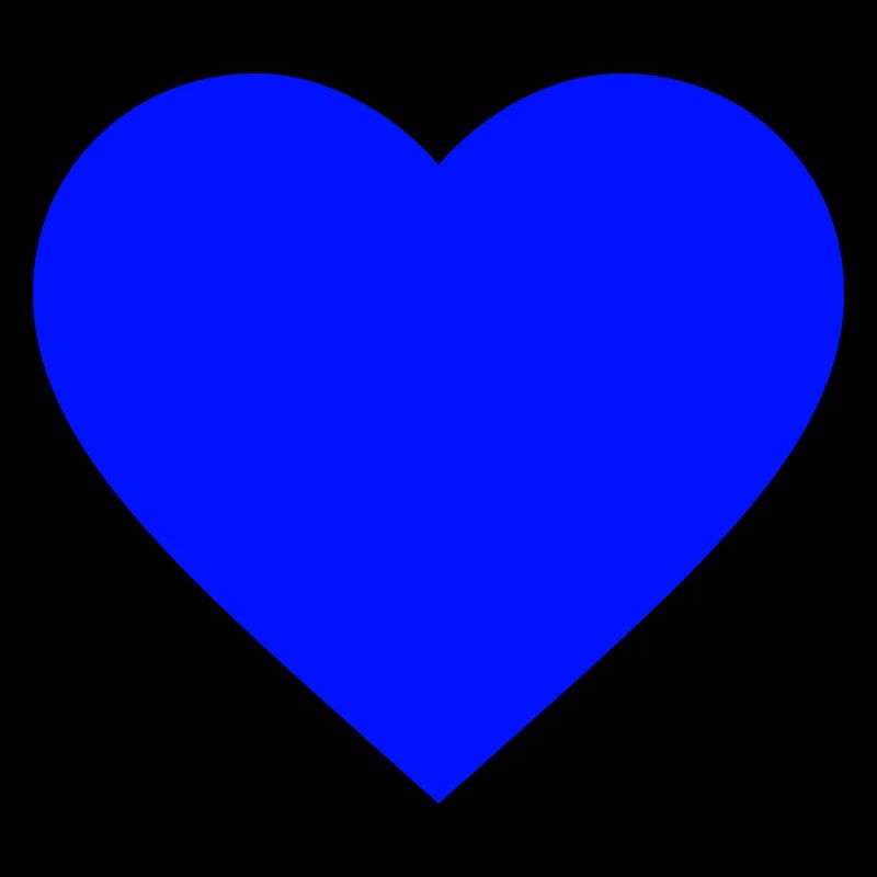 the blue heart