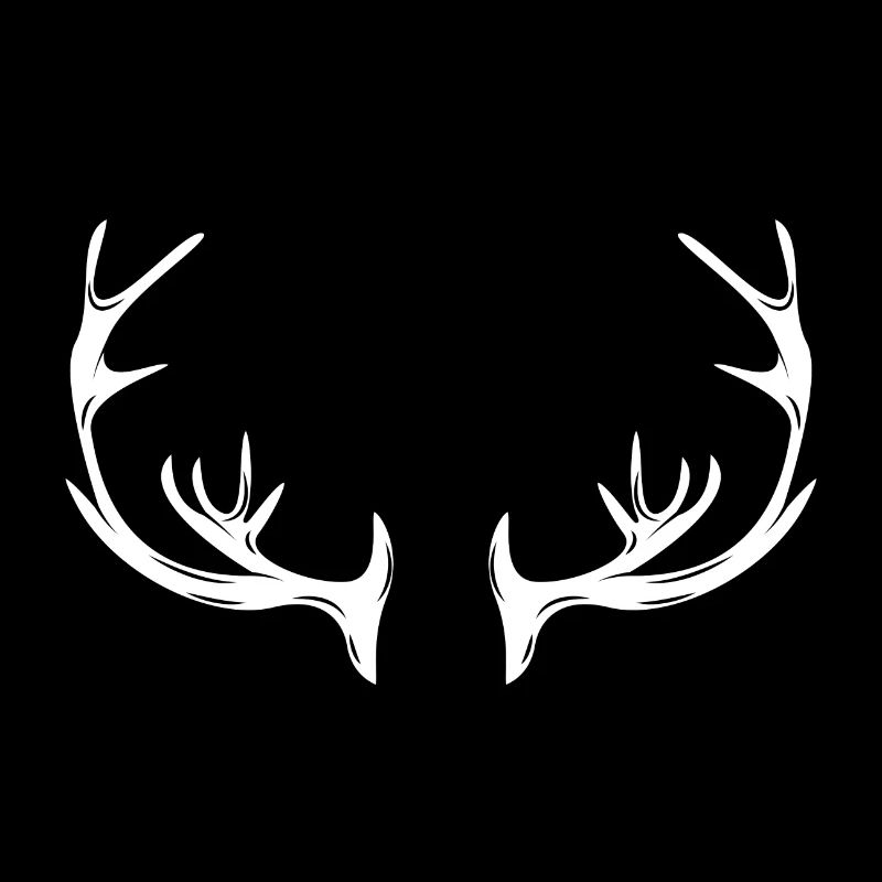 Hirschgeweih Hirsch Geweih Geschenk Jäger Jagt