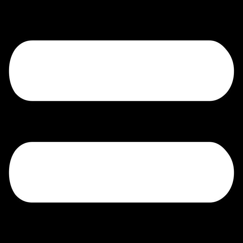 Equal symbol math vector