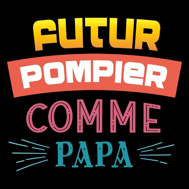 Futur pompier comme papa