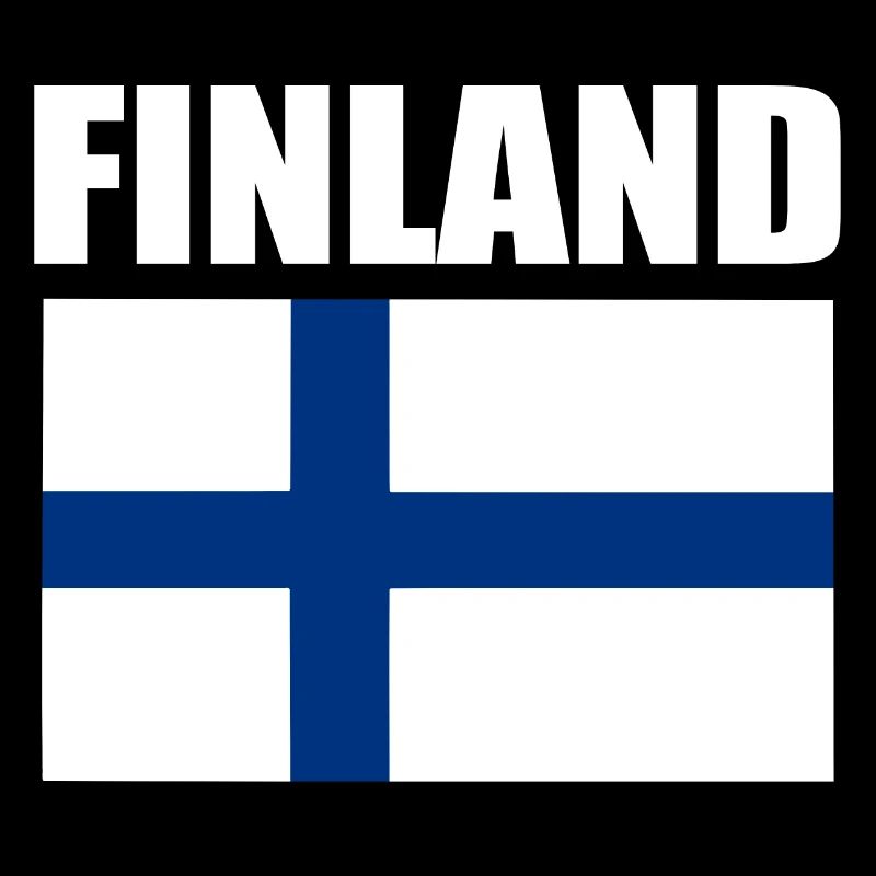 FINLANDE DRAPEAU FINLANDAIS