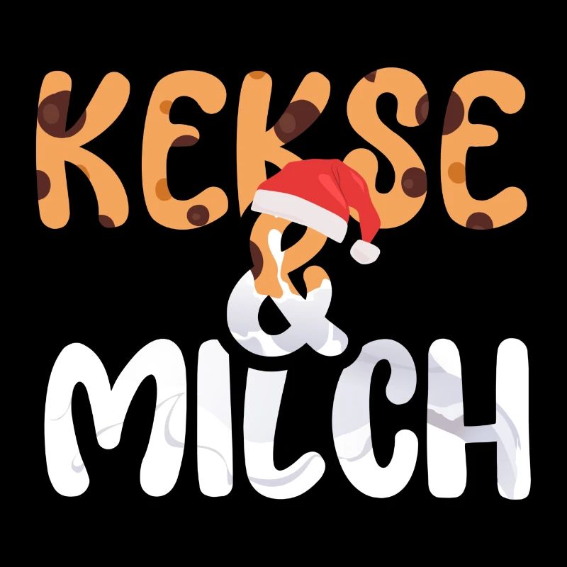 Weihnachten Schokoladen Plätzchen Milch