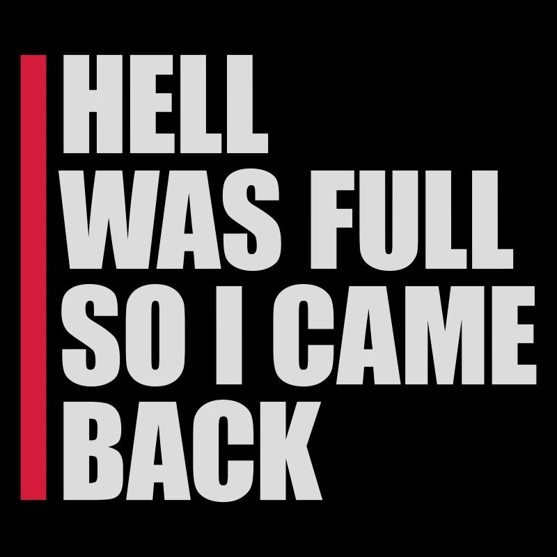 hell was full Zitat