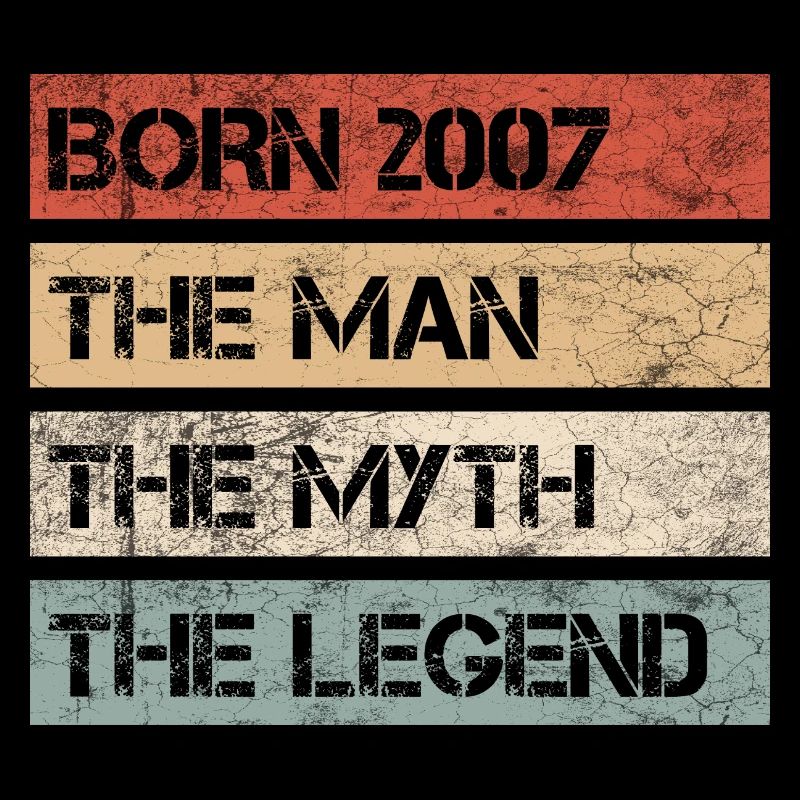 Mann Mythos Legende 2007 16. Geburtstag Geschenk