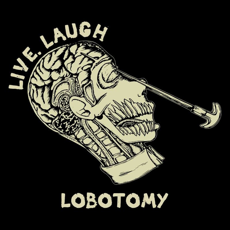Live Laugh Lobotomy Retro Opossum Lover