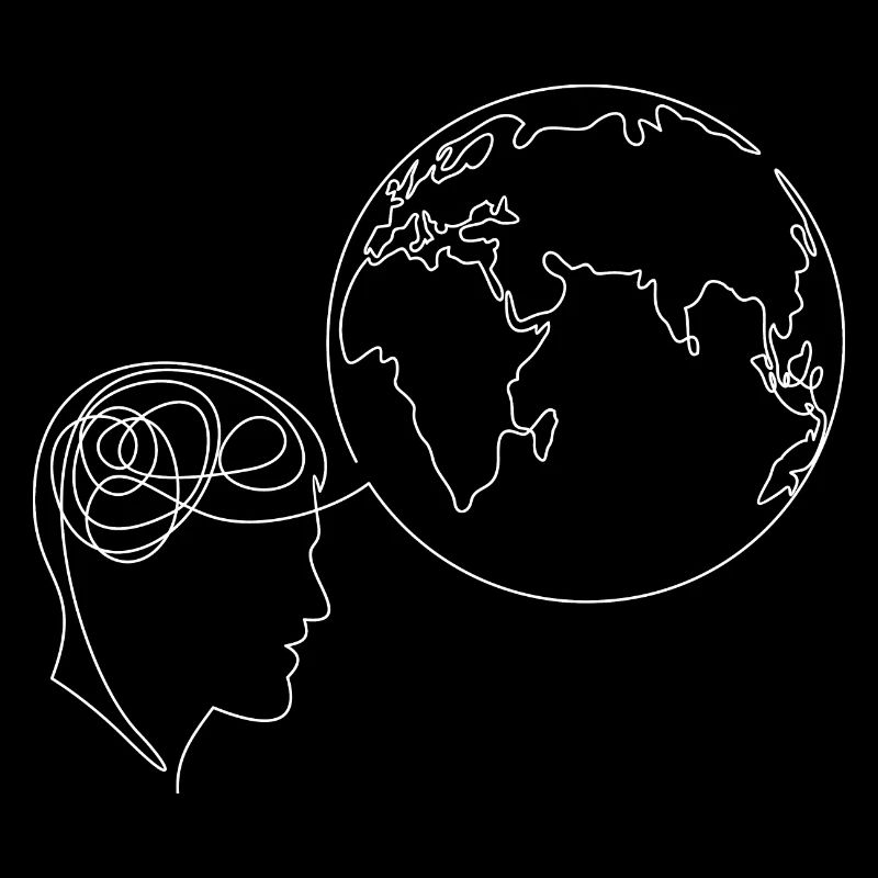 Globalization Thinking Brain