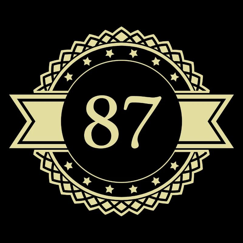 87 Emblème numérique