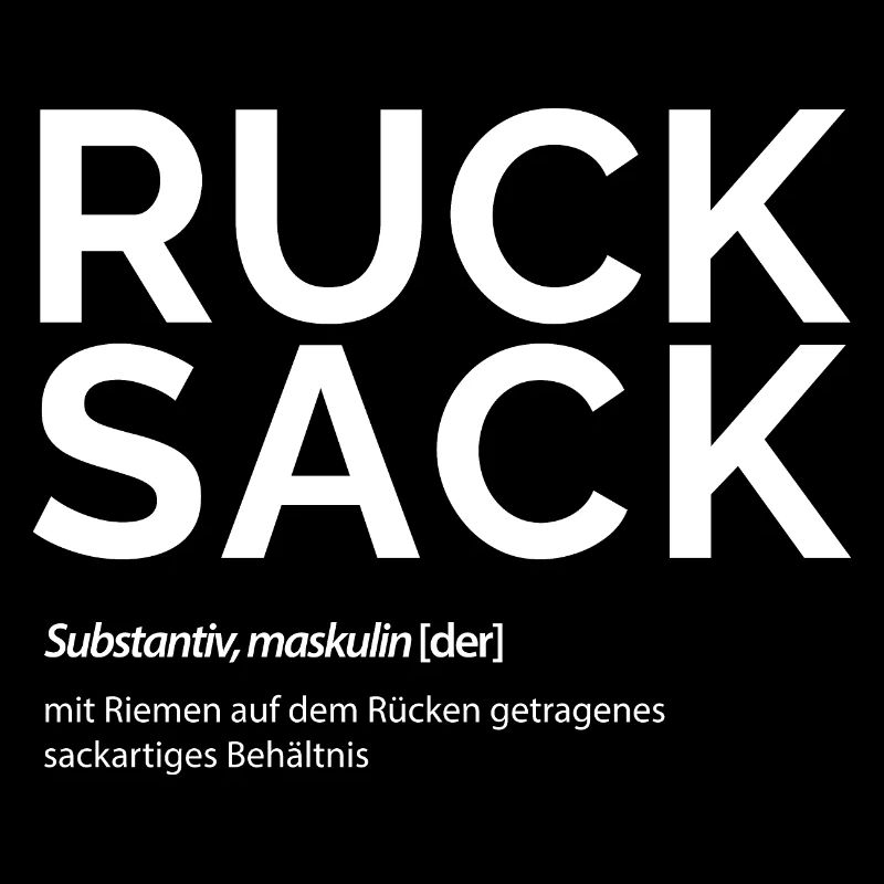Rucksack Definition