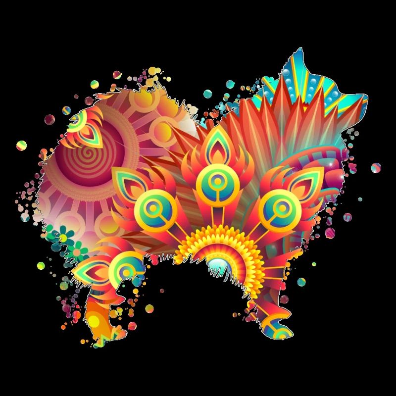 German Spitz Deutscher Spitz Hund Design Hunde