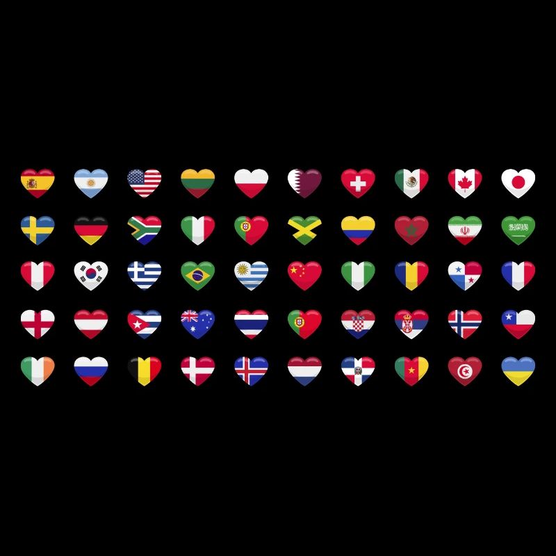 Drapeaux internationaux du monde - Drapeaux des pays