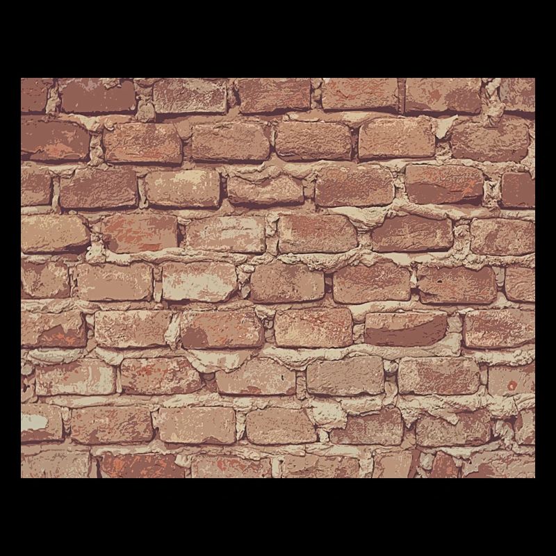 Brique mur masque texture idée cadeau maçon