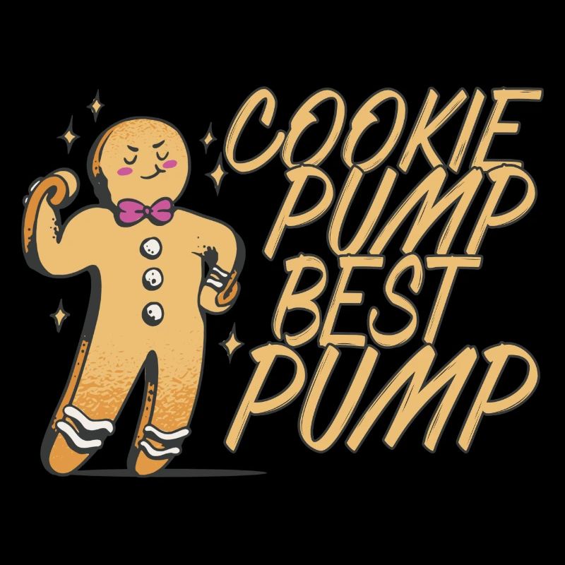 Pompe à biscuits au chocolat de Noël