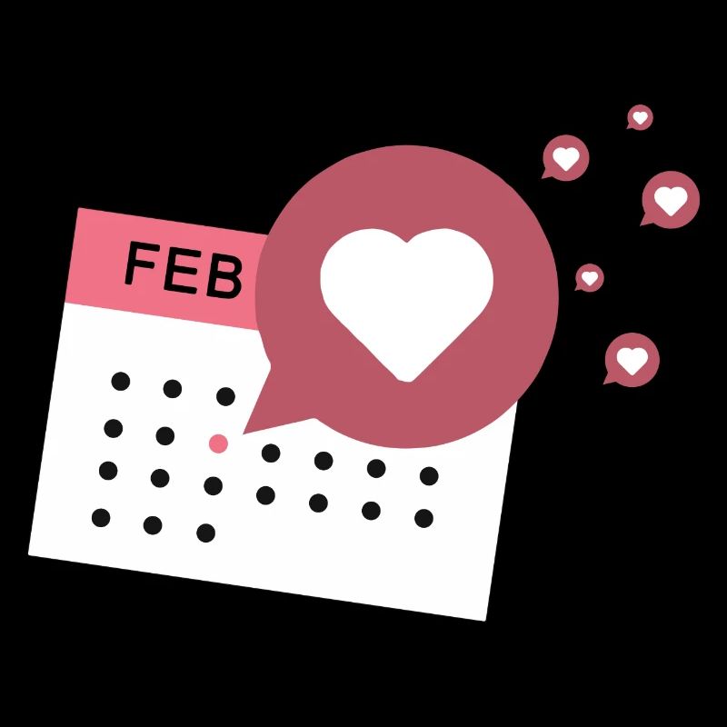 Icône J’aime le calendrier