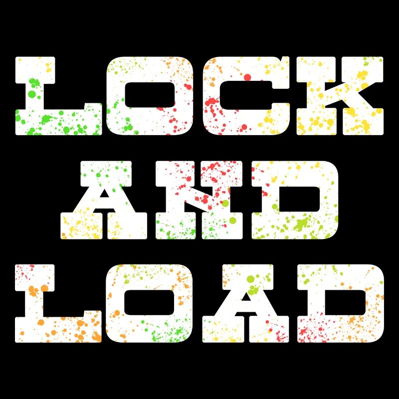 Lock N Load Paint Splatter1