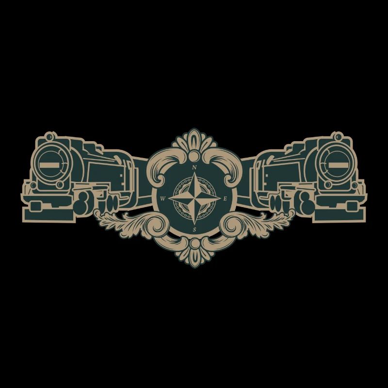 Logo du chemin de fer rétro Vinted