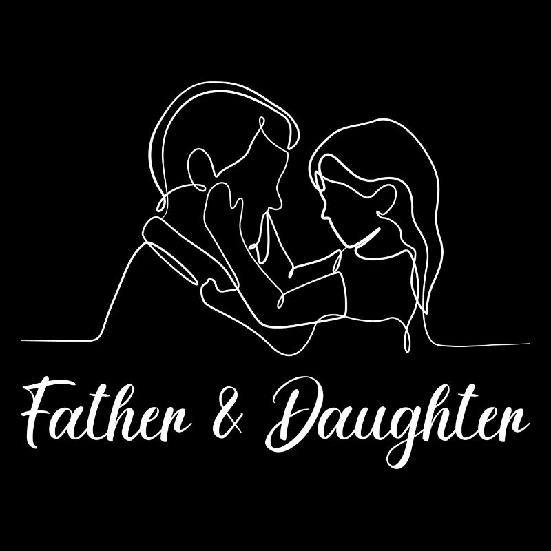 Vatertag Tochter Liebe Design
