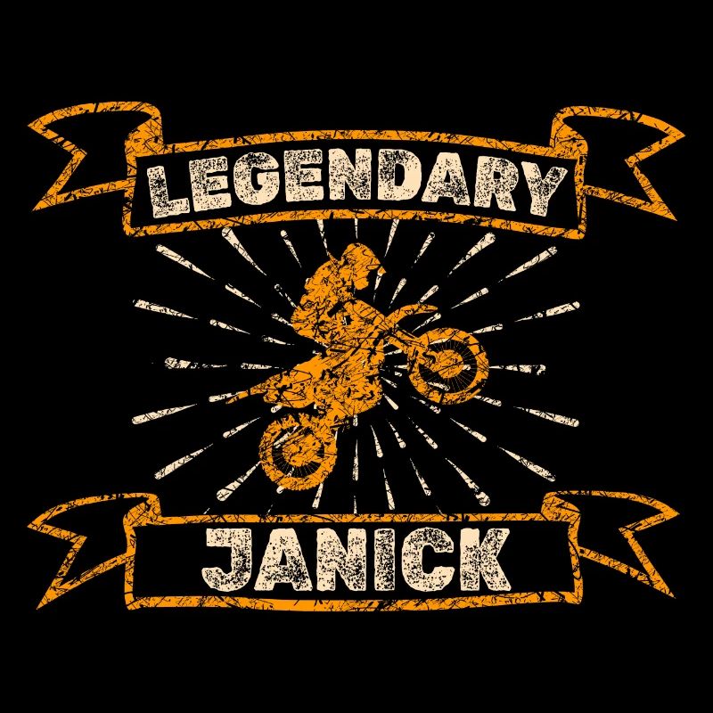 Janick as a motorcycle