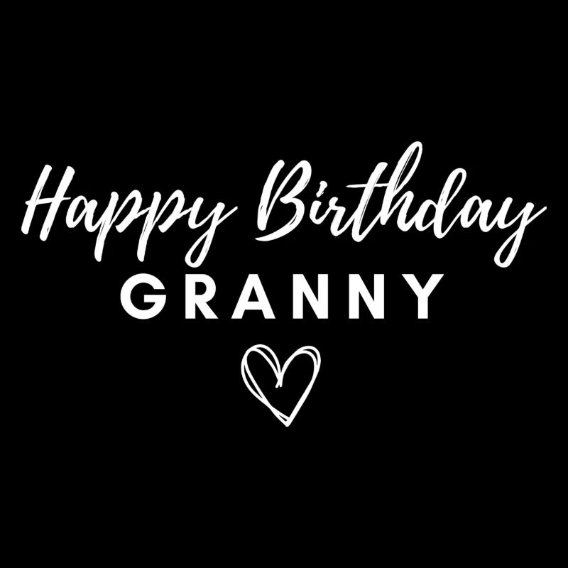 Joyeux anniversaire Mamie