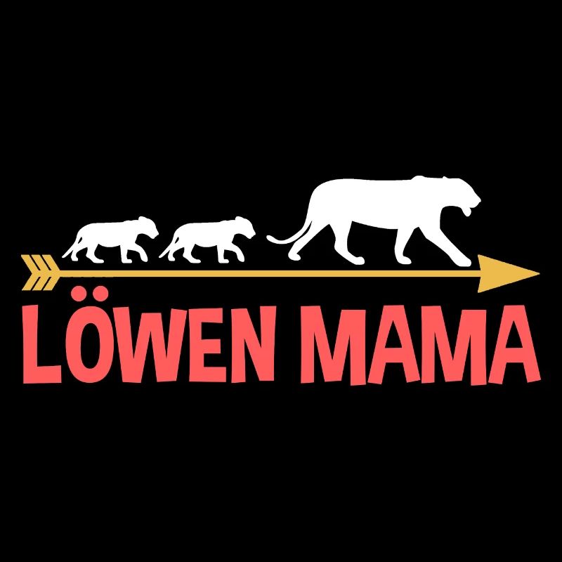 Mutter Löwen Mama