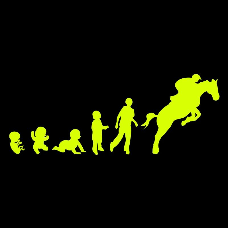 Evolution cheval9 obstacle riding his